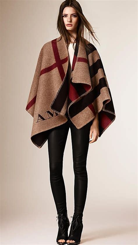 burberry blanket poncho|how to authentic Burberry poncho.